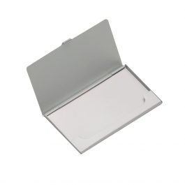 Porta Cartões Metal fosco 9.5x0.6x5.5cm  Gravação Laser  